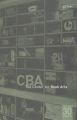 [Schedule of programs for the Center for Book Arts for fall of 2005]
