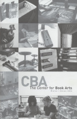 [Schedule of programs for the Center for Book Arts for winter / spring of 2006]
