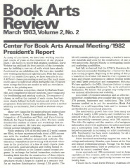Book Arts Review, Volume 2, Number 2

